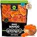 Nut Cravings Dry Fruits - Sun Dried Mango Slices, with Sugar Added (16oz - 1 LB) Packed Fresh in Resealable Bag - Sweet Snack, Healthy Food, All Natural, Vegan, Kosher Certified