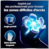 Oral-B iO 6, 2 Spazzolini Elettrici, 3 Testine, Custodia, Nero e Rosa - 15