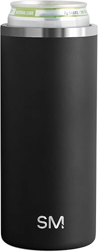 Simple Modern Enfriador de botellas aislado para botellas de cerveza estándar de 12 onzas Soporte de funda de bebida de acero inoxidable aislado al