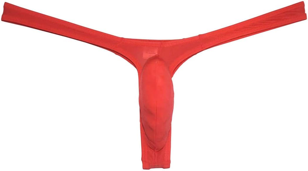 men ice silk bikini thong underwear sexy posing jockstrap hipster micro g-string slim tangas - Image 6