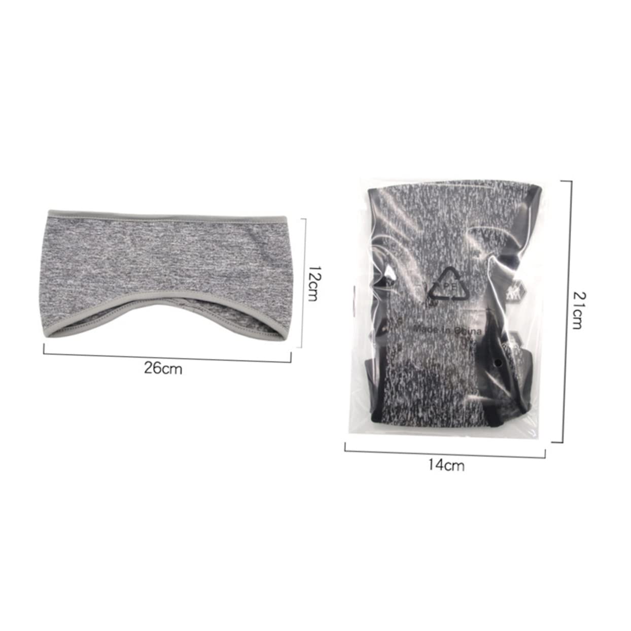 BESPORTBLE 15pezzi Fasce Scaldaorecchie Elastiche Per Corsa Fascia Per Testa Sportiva Pile Termico Calda e Traspirante Adatta Per Uomini e Donne Perfetta Per Attività All Aperto Invernali