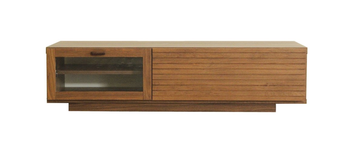 Amazon｜大川家具 東馬 ローボード エフィーノ 130cm幅｜ローボード 