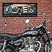 Personal-Prints MOTORCYCLE Personalized Name Art Print | Customized Gift for the Harley Davidson, Indian or Motorcycle Enthusiast | Unique Photo Canvas Art (6