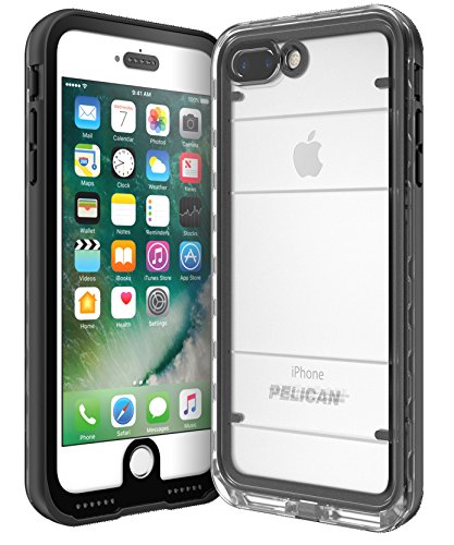 Pelican Phone Case for iPhone 7 Plus (Black/Clear)