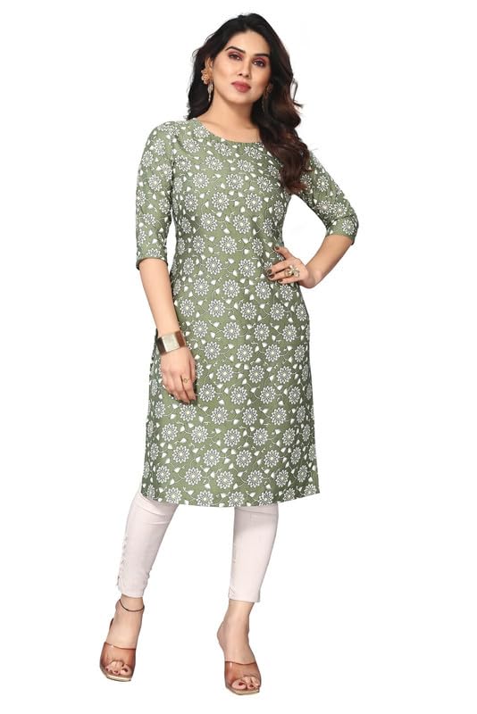 Image of Women Printed Crepe Kurtas