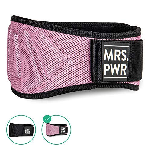 MR. PWR Gewichthebergürtel - Fitnessgürtel Für Bodybuilding & Crossfit
