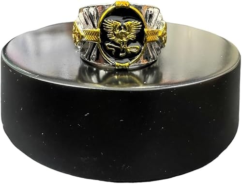 Miniatura 6 de Anillo de ángel para hombre, anillos de alas de ángel, anillo de búfalo vikingo, anillo de escudo de espada de ángel, anillo de espíritu del