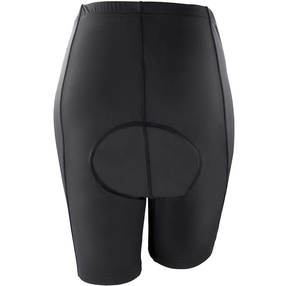 Spiro Damskie/damskie wyściełane spodenki rowerowe, Czarny, XL
