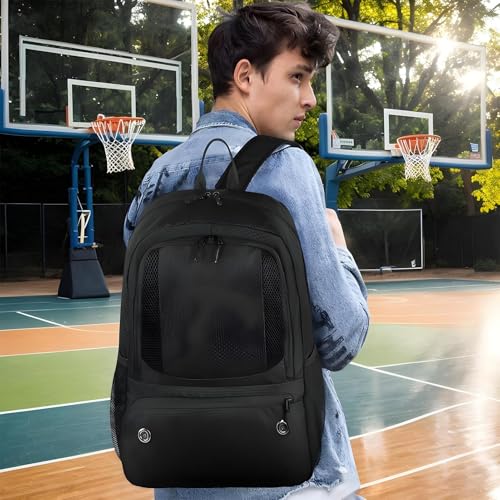 Mochila ergonómica impermeable y antiolores con espacio inferior separado para zapatillas 3