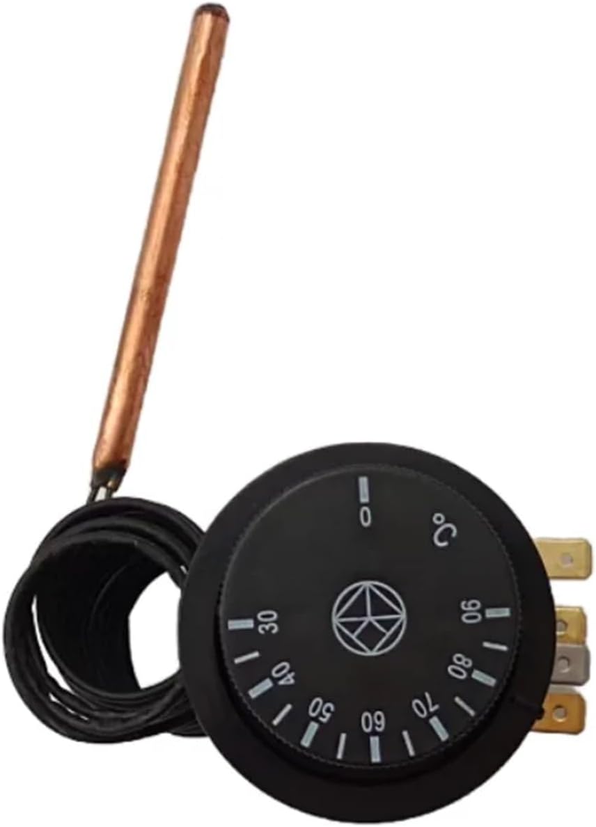 1pc Temperature Control Switch Controller Rotary Oven Thermostat Adjustable 0-90 °