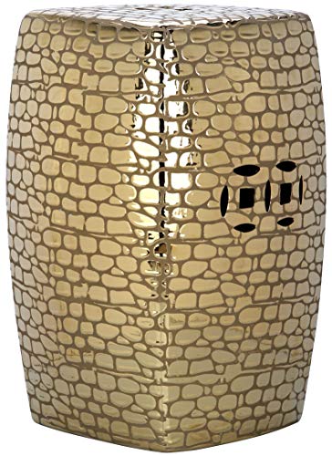 Safavieh Jasmine Glazed Ceramic Decorative Garden Stool