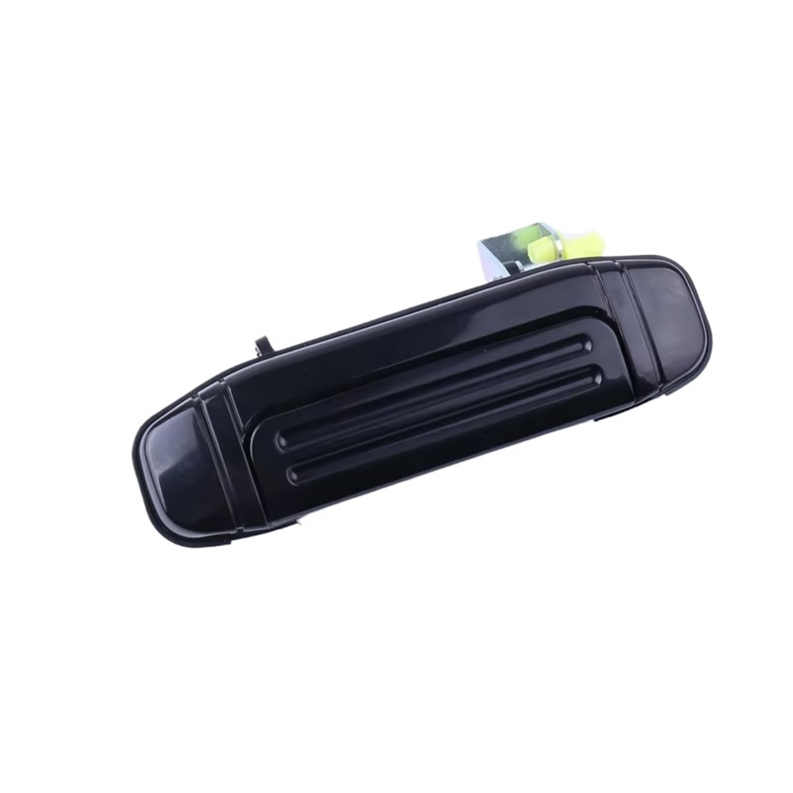 ZhanNuoBHd for Montero for Pajero 1998 1999 2000 Rear LH RH Smooth Black Plastic Exterior Door Handle Vehicle Exterior Outer Door Handle(1pcs Rear Left)