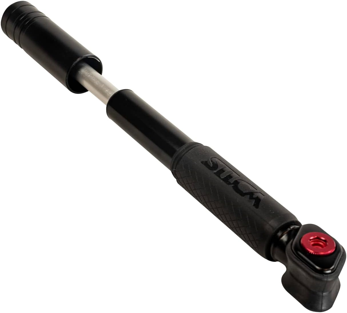 SILCA Pocket Impero Ultimate V.2 | Presta only mini Bike Pump | 100 PSI Pressure Lever-Less Design | mini Pump Bike Designed for a Jersey or Pack Pocket | Alloy Construction, Italian Leather Gasket