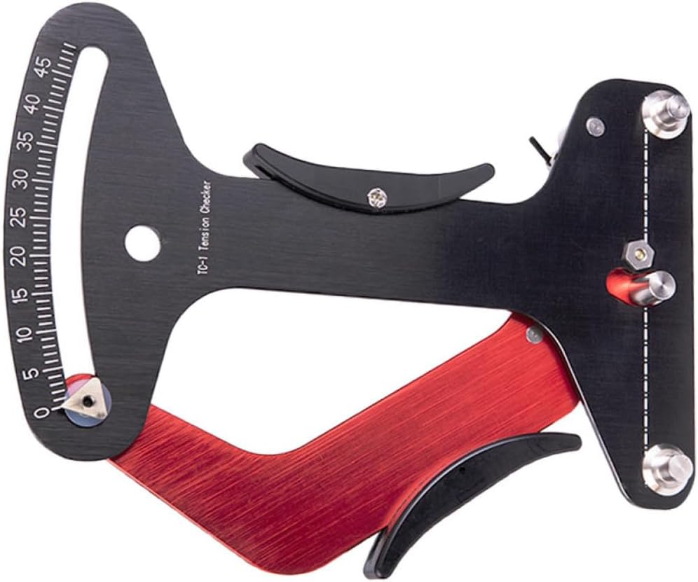 Portable Bike Spoke Tension Accurate Spokes Checker Tool Wheel Calibration Gauge for Mountain and Road Cycling Accessories