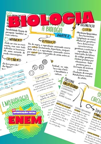 Apostila ENEM de Biologia - Revisão Completa em 160 páginas (Portuguese Edition)
