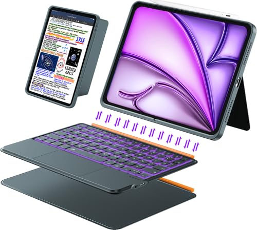 DANCESOUL Housse Clavier pour iPad Air...