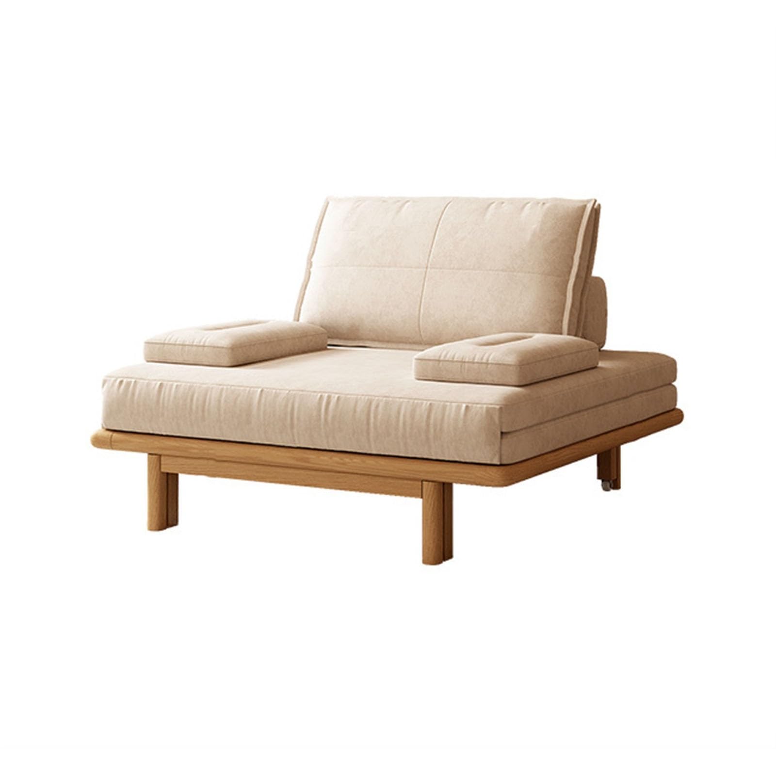 Rozkładana sofa Wyciągana sofa - nowoczesne, współczesne łóżko oszczędzające miejsce, łatwo składane meble do salonu, dla gości domowego biura