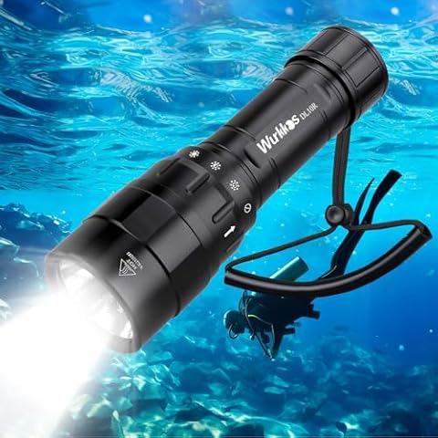 wurkkos DL10R Scuba Diving Flashlight Cover