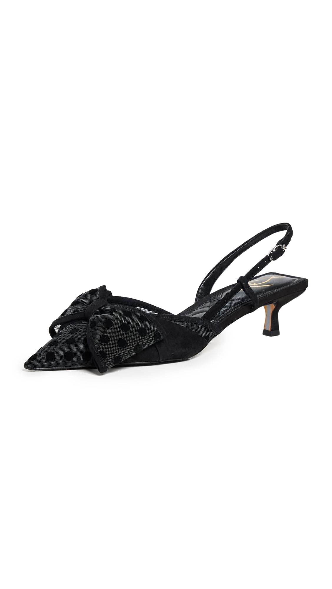 【TREEMINGBIRD】送料関税込 ★Leather Belted Slingback Shoes belgravia-high-sling-black-