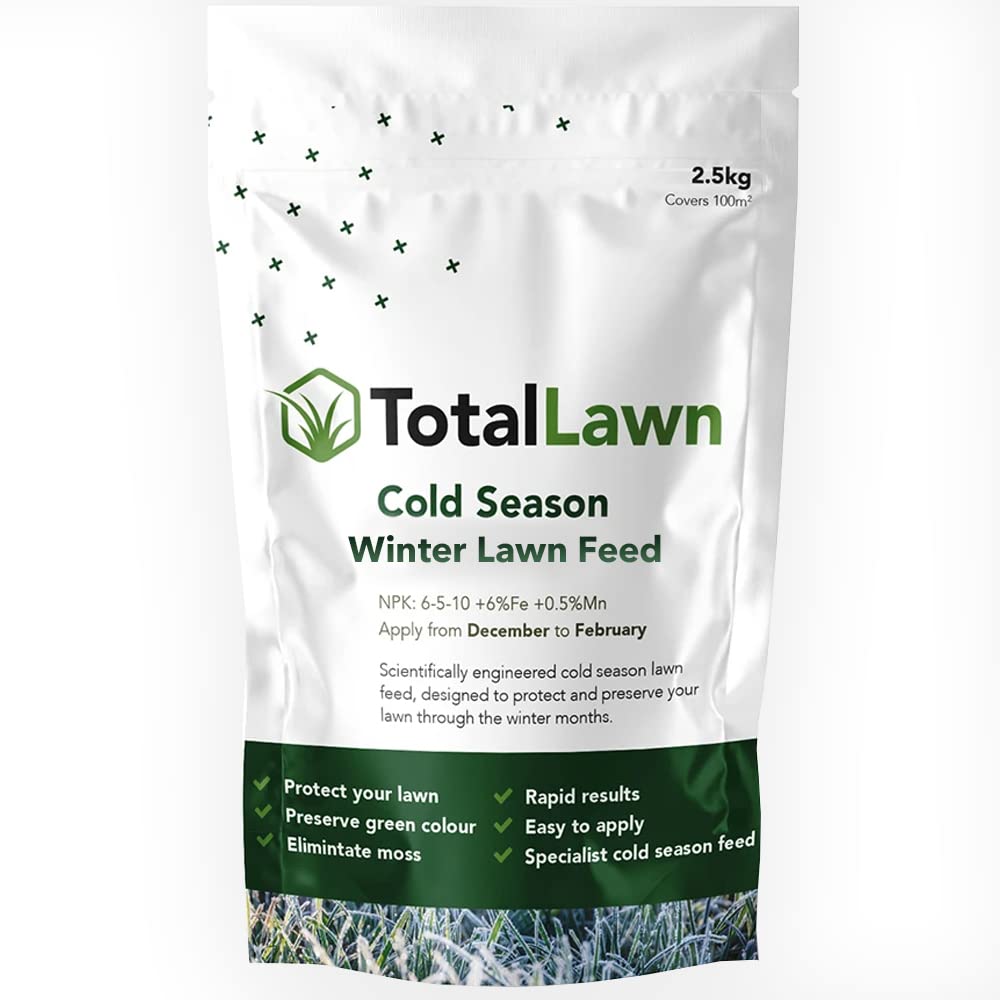 Buy Total Lawn Fertiliser, Winter Grass Feed Fast Results, Green