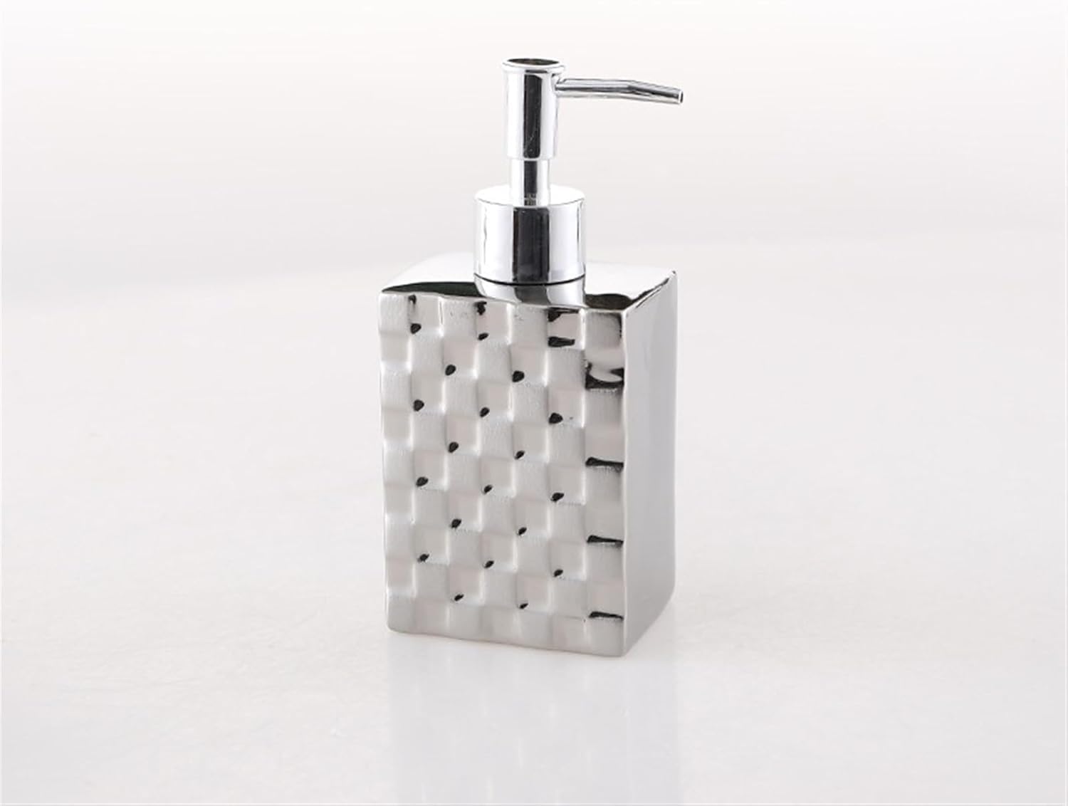 Dispenser di sapone in ceramica argento elettrolitico for cucina e bagno Dispenser di sapone liquido ricaricabile for mani