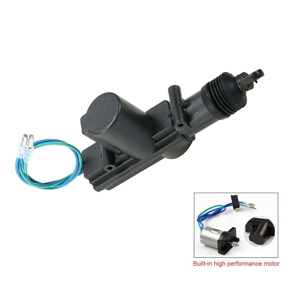 Shkalacar Système d'alarme de voiture avec 2 portes à distance - Kit de verrouillage central - Capteur de choc - Antidémarrage - Système d'alarme antivol de sécurité avec entrée sans clé