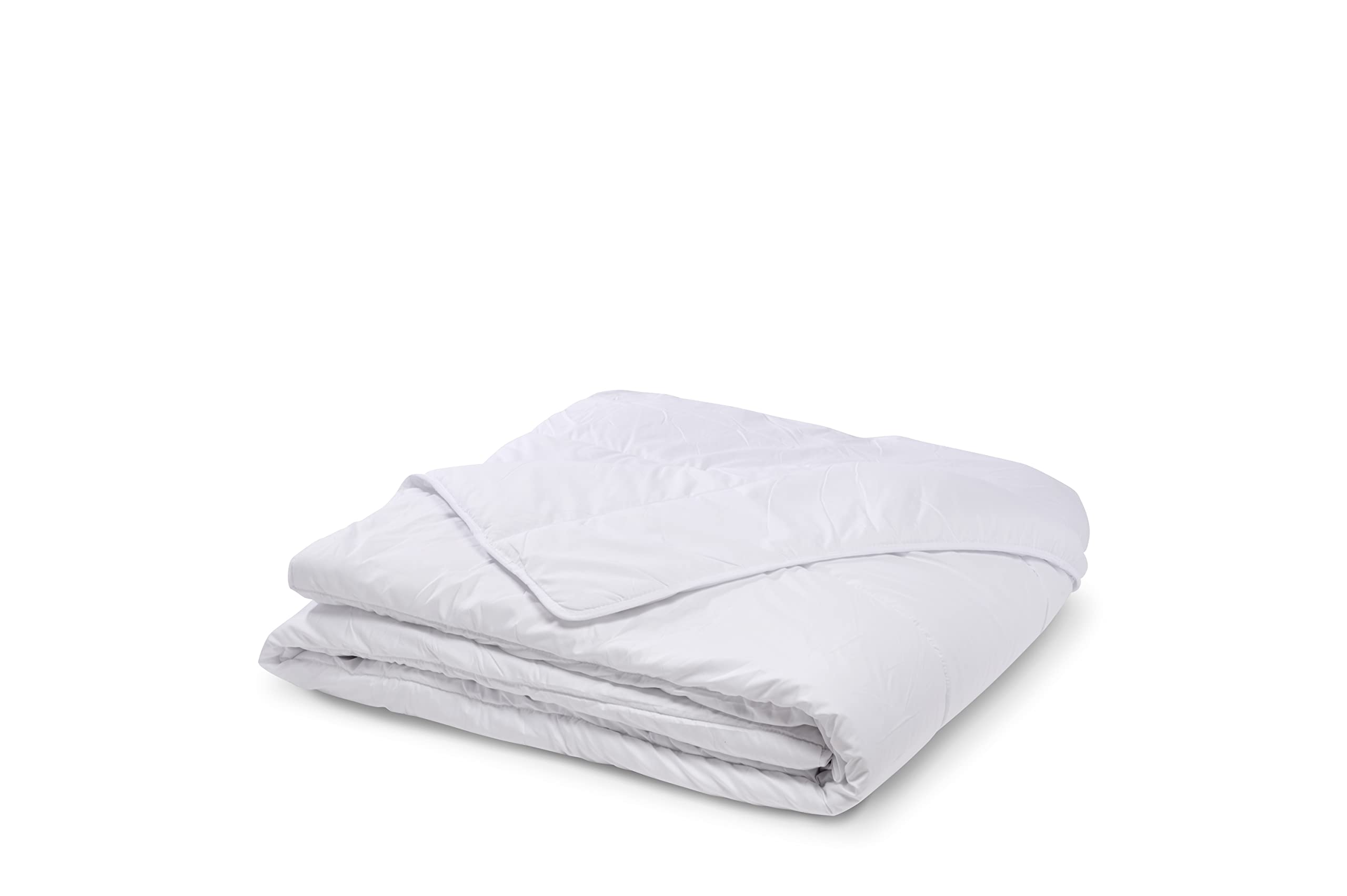 Bleu Câlin Luxury Microfibre/Bed Cover, White, white, 200 x 200 cm