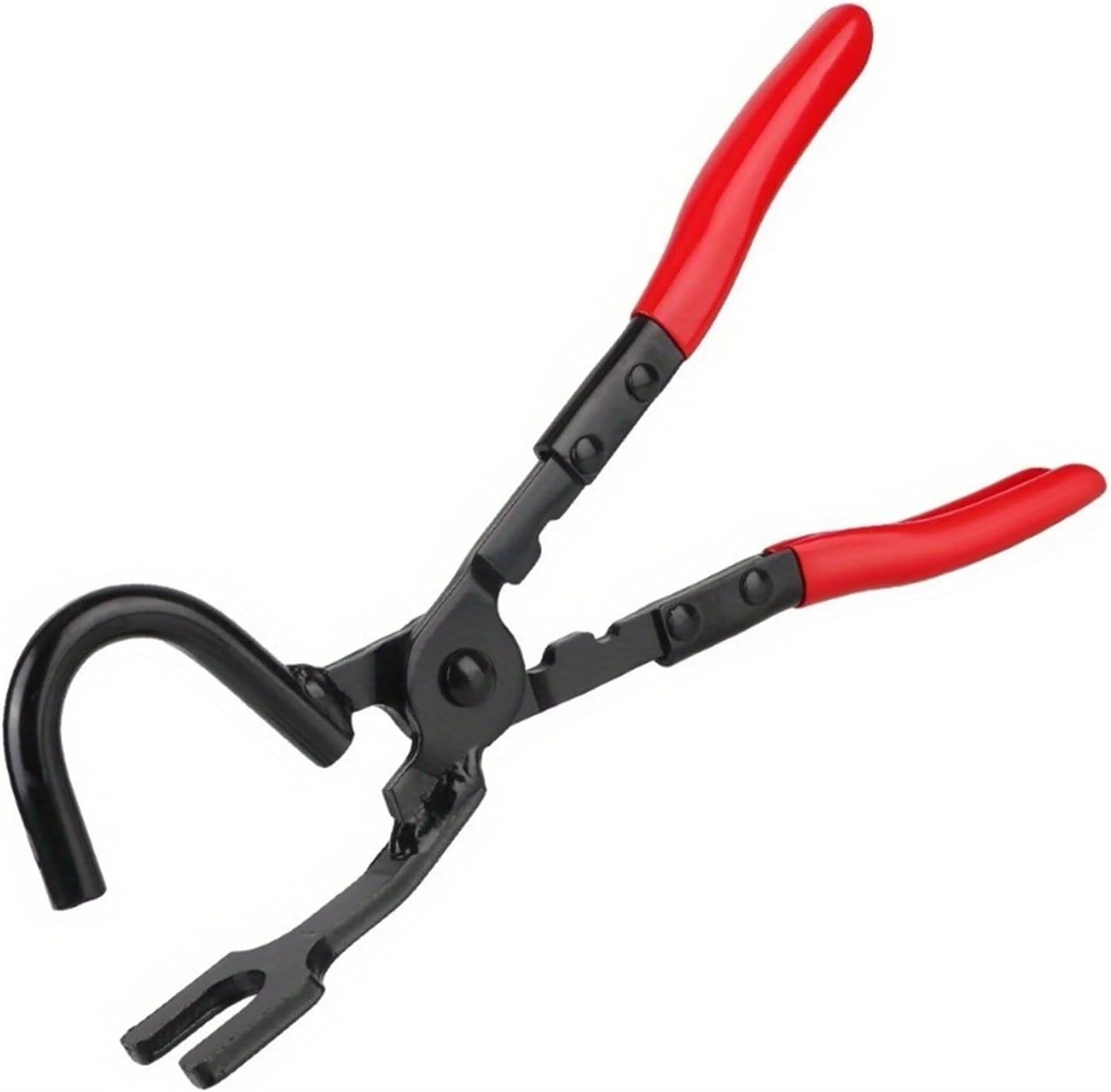 Exhaust Hanger Removal Tool Exhaust Hanger Removal Pliers Exhaust Pliers Compatible With Rubber Bracket And Hanger Separation(Red-B)