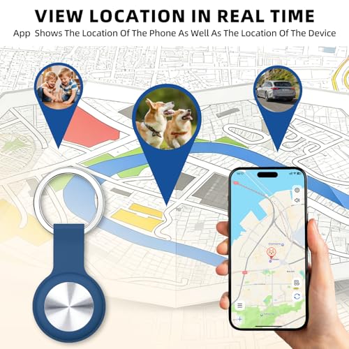 Tracker for Pets and Vehicles, Smart Dog and Cat Tracker Fits with iOS & Android, Real-Time Tracking & No SIM Card, No Subscription, Portable& Long Battery Life Locator - Image 5