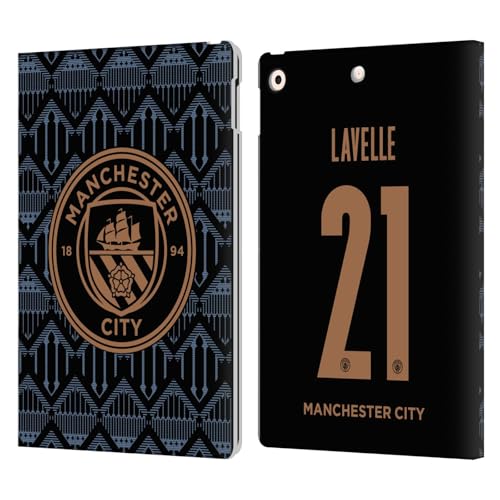 Étui Manchester City Rose Lavelle pour iPad 10.2 en cuir