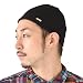 Casualbox Charm Mens Skull Cap Beanie Knit Hat Japanese Fashion All Seasons Linen Black