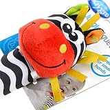 Playgro 40116 - piszcząca zebra, kolorowa
