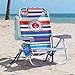 Tommy Bahama Backpack Chair - Insulated Cooler Pouch - 5 Positions (Tropical Stripes)