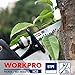 WORKPRO 5-Piece 9-Inch Wood Pruning Reciprocating Saw Blade Set, 5TPI, CR-V Steel Saw Blade Kit for Wood Cutting and Tree Pruning