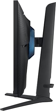 Samsung 27 Odyssey G4 Series FHD Gaming Monitor, 240Hz, 1ms, HDR 10, G-Sync Compatible, AMD FreeSync Premium, Ultrawide Game View, HDMI, Black, with GSF HDMI Cable