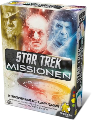 Strohmann Games, Star Trek: Missionen, Familienspiel, Kartenspiel, 2-6 Spieler, Ab 12+ Jahren, 20 Minuten, Deutsch
