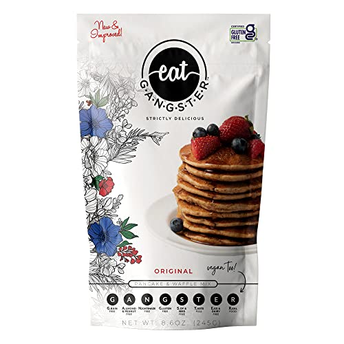 Eat G.a.n.g.s.t.e.r Gluten-Free, Grain-Free, Allergy-Friendly Pancake & Waffle Mix. Easy To Make, Vegan, Great For Those With Food Sensitivities, On Elimination Diets Or The Aip And Paleo Diets. #TOP19