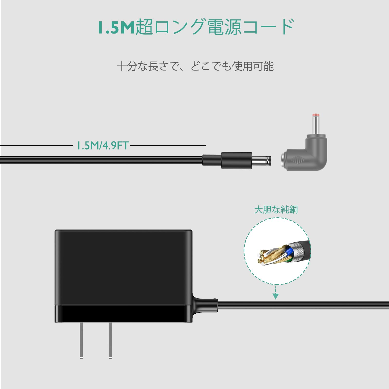 Amazon.co.jp: 12V 2A ACアダプター 対応 TP-Link シーリング WiFi6