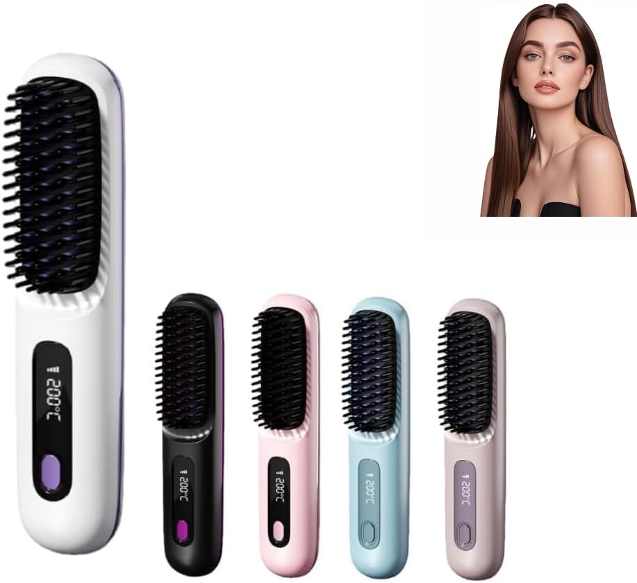 Brosse lissante rechargeable Cocoony fini les cheveux plats