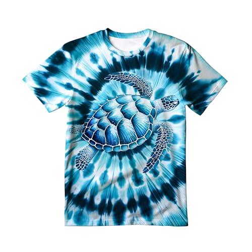 Kids Tie Dye T-Shirt,Children Hippies Senior Tie Dye Tee Tshirt