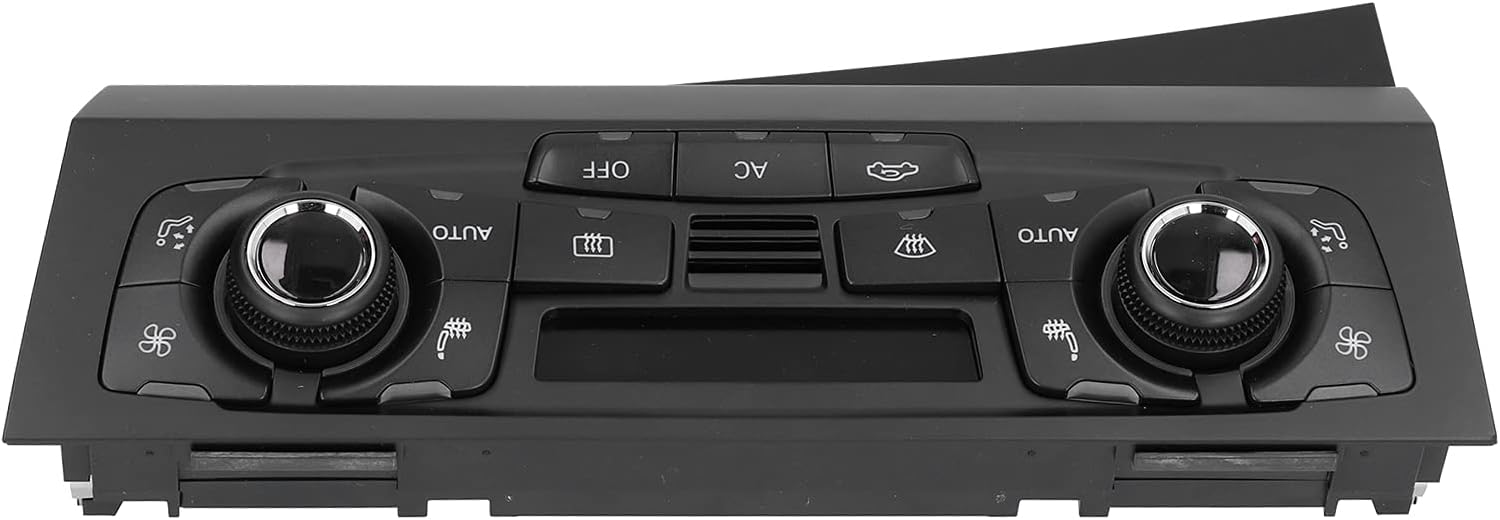 Tbest A/C Climate Control Panel Button Switch 8T1820043AQ 8T1820043AC Replacement Durable Plug and Play Direct Fit for S5 Air Conditioning Temperature Unit