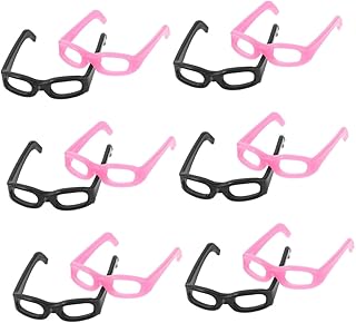 DRESSOOS 30 Uds De Gafas para De Muñecas Gafas De Plástico para Muñecas Gafas para Muñecas En Miniatura Accesorios De Vestir para Muñecas Gafas Accesorios para Vestir Gafas