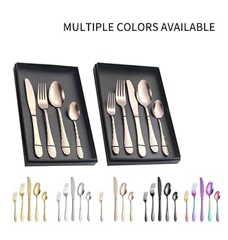 銀製スプーンとフォーク　12本セット Amazon｜銀食器セット木製ハンドルカトラリーセット 304