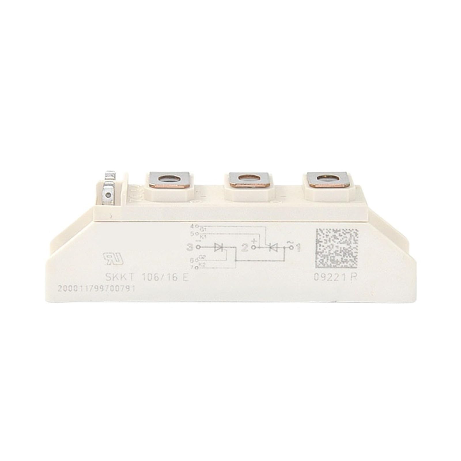 Module de puissance SKKT106/16E Redresseur Thyristor 106A