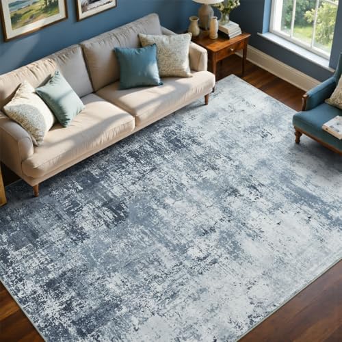6x9 Ft Abstract Washable Rug