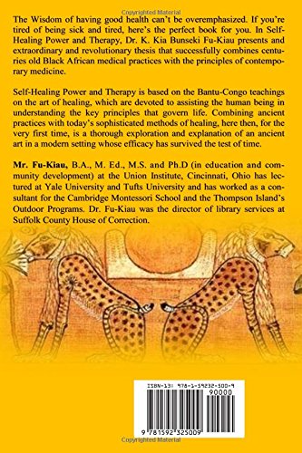 Self-Healing Power and Therapy: Old Teachings from Africa