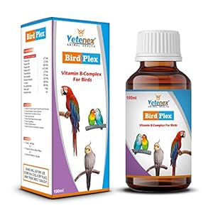 VETENEX Bird Plex – Vitamin B Complex Supplement, Healthy Growth Promoter for Birds – 100 ML