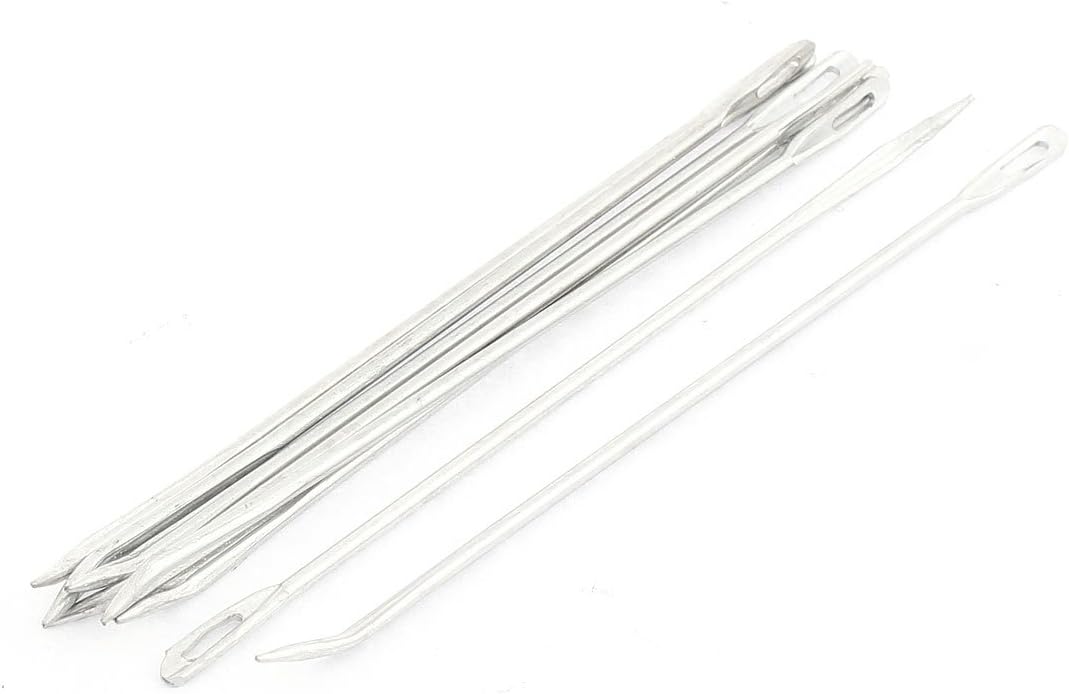 uxcell Gunny Sack Packing Leather Curved Pointed Sewing