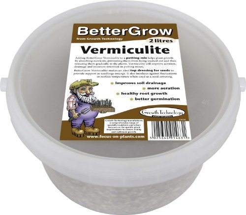 Preisvergleich Produktbild BetterGrow Vermiculit 2-Liter-Eimer