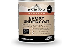 Black Epoxy Undercoat for Stone Coat Countertops